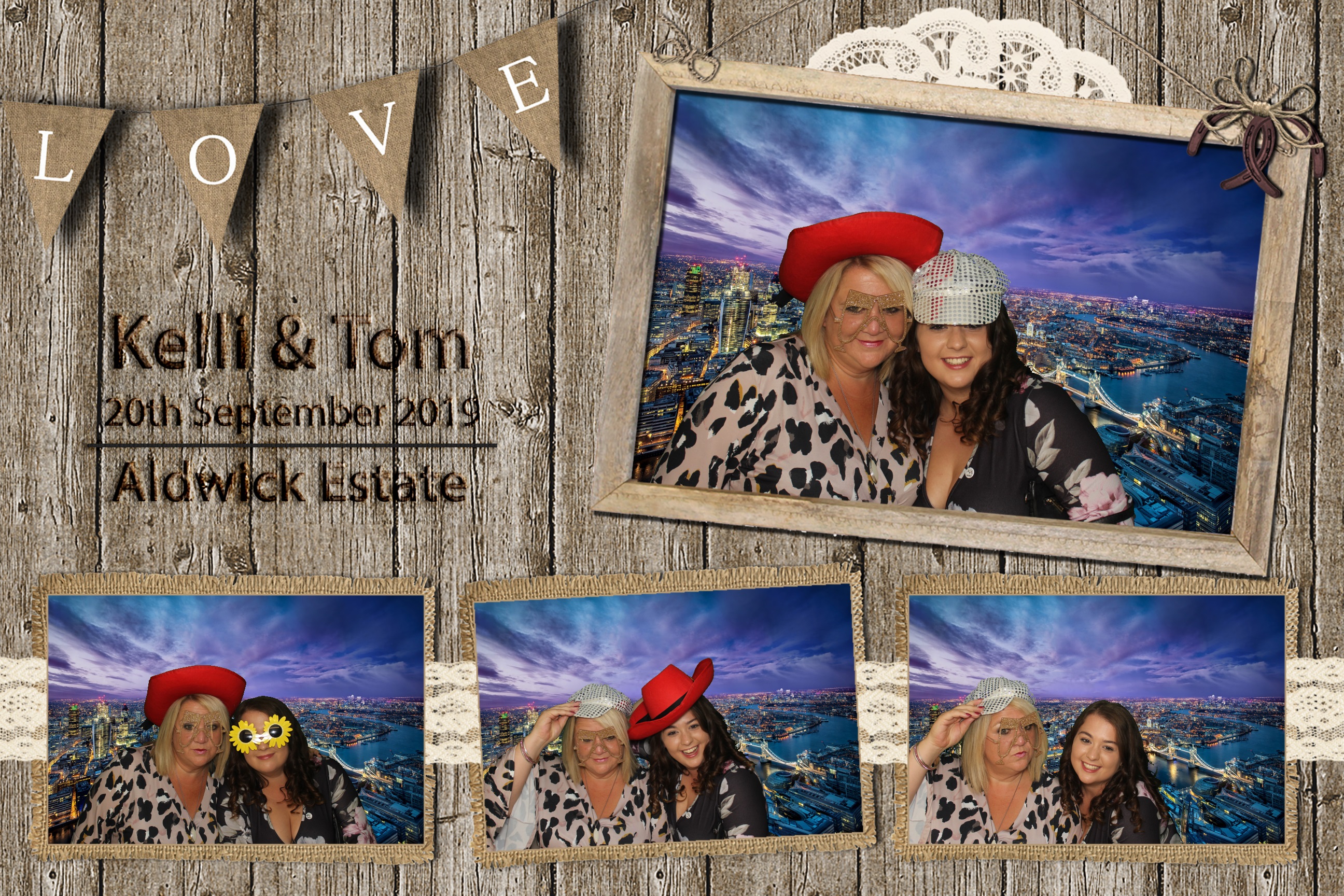 Kelli & Tom's Wedding | View more photos from the event at images.mobile-photo-booth.com/u/MobilePhotoBoothUK/Kelli-Toms-Wedding